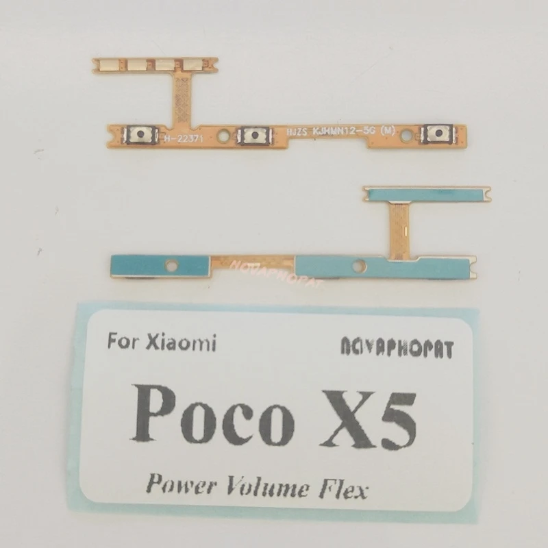 Power Button Flex Cable and Volume Control Ribbon