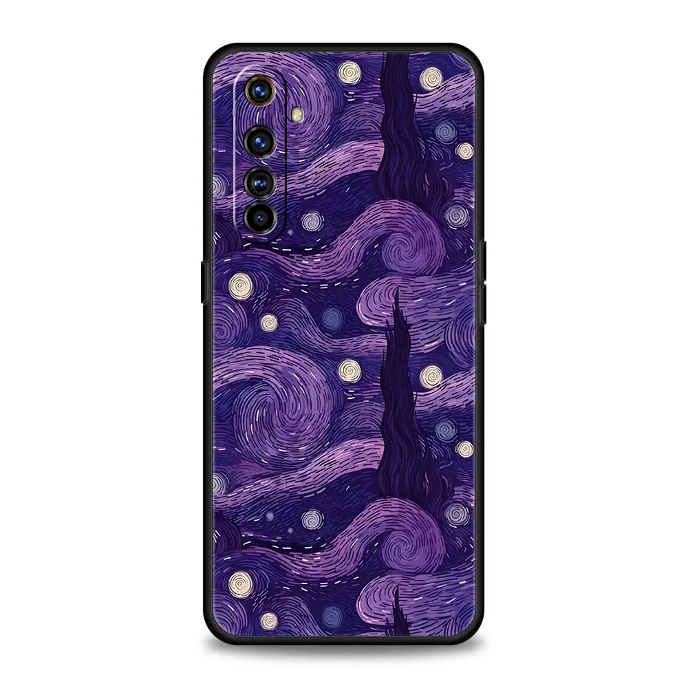 Playful Cartoon Print Soft Phone Case
