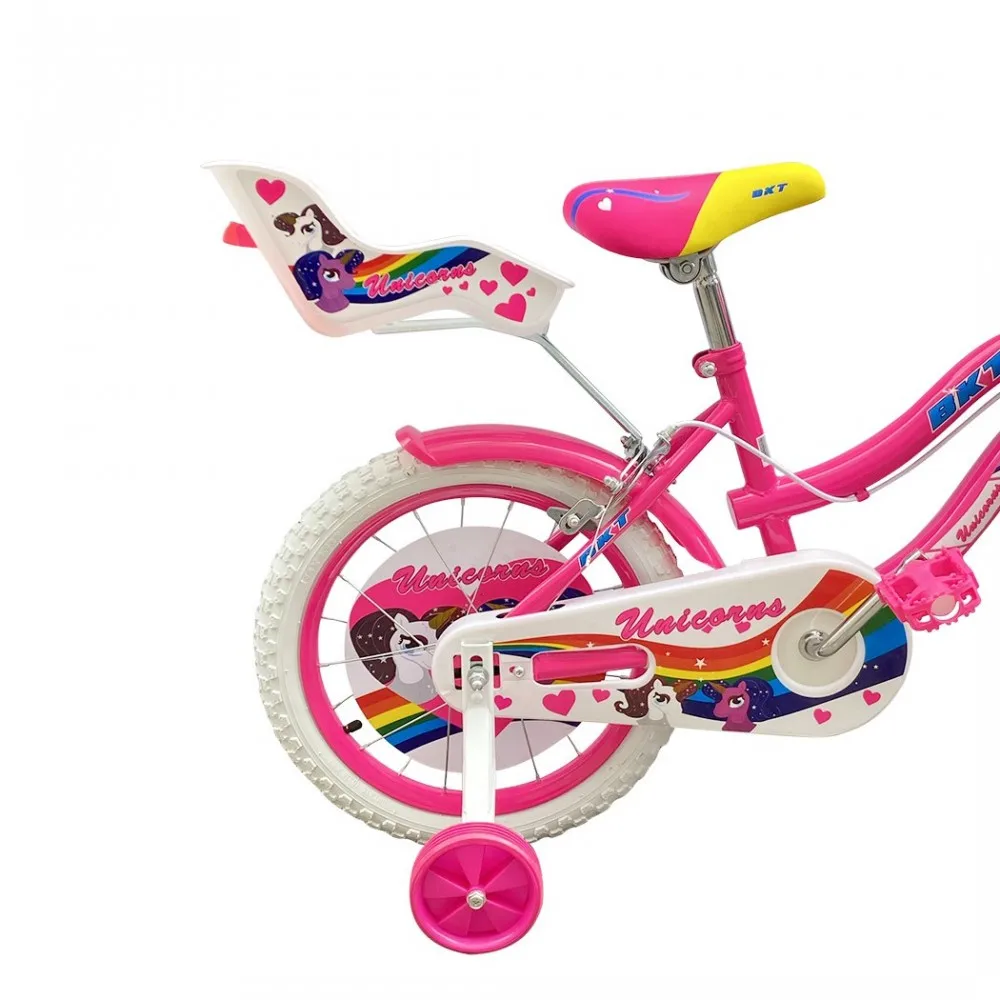 Bicicletta unicorno BKT taglia 16 per ragazze dai 5 agli 8 anni con  ruedine|Toy Sports| - AliExpress