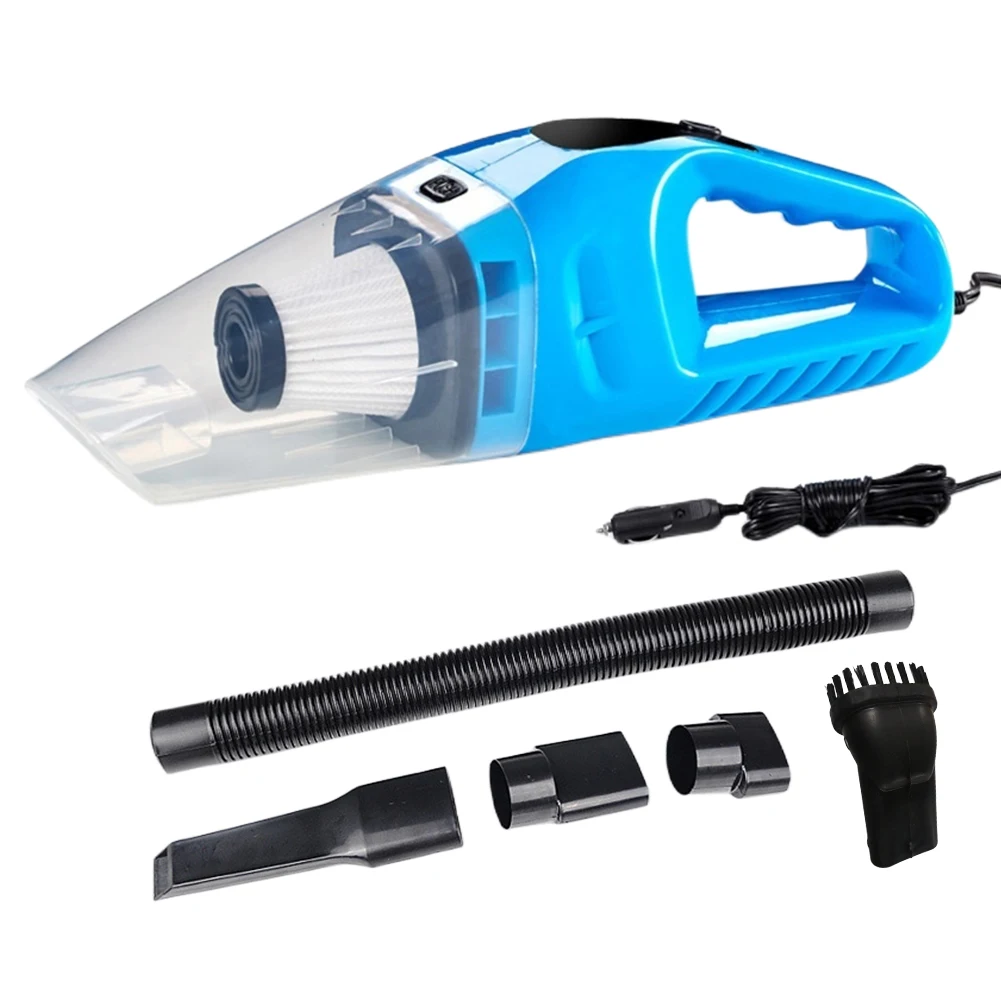 Car Vacuum Cleaner Strong Suction Car Hoover Dry Wet Dual Use Handheld Dust Buster Mini Dust Collector for Vehicle Home Cleaning