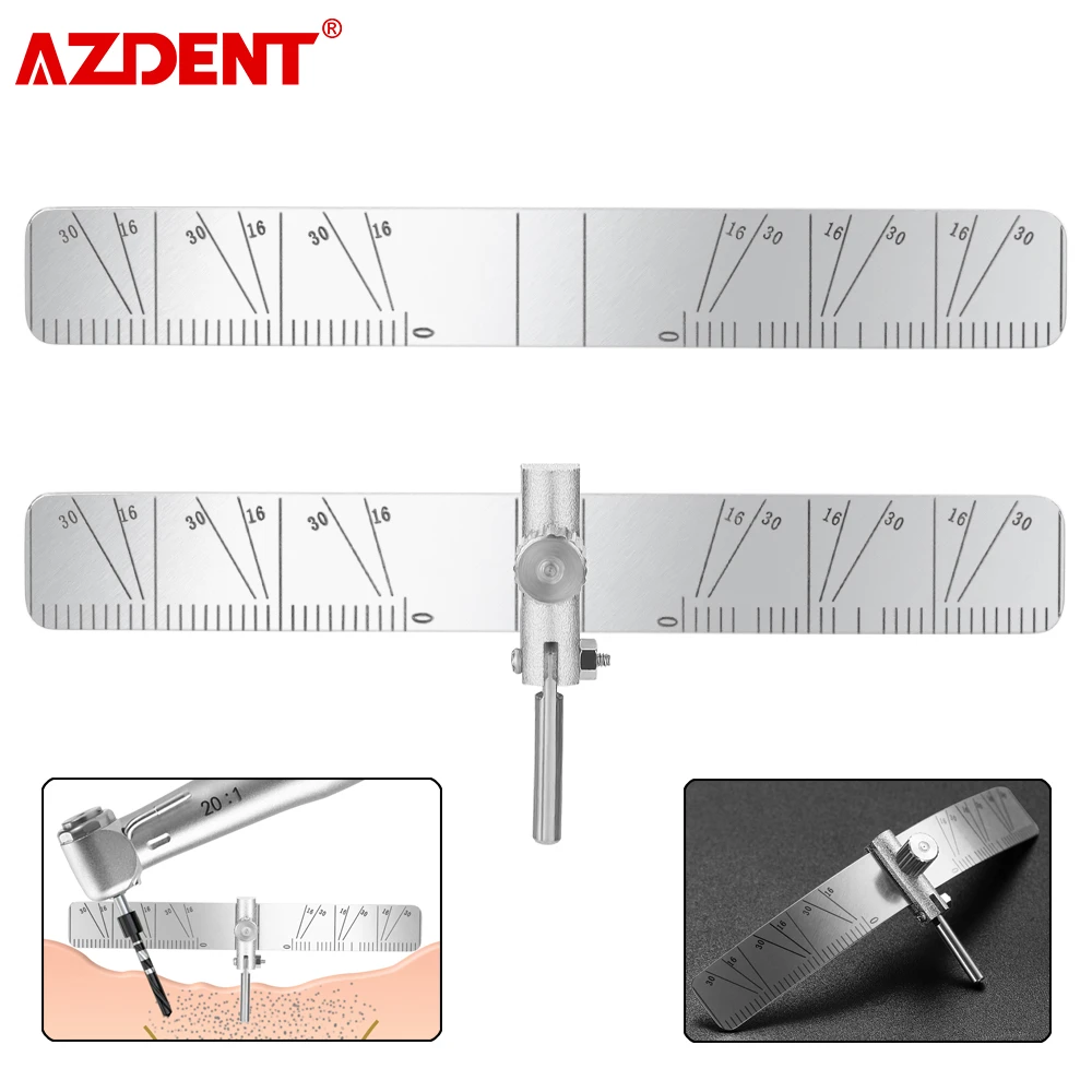 AZDENT Dental Implant Locating Guide Ruler Surgical Planting ...