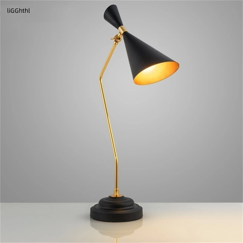 

Nordic Modern Table Lamp Simple Creative Desk Light LED Home Decorative Hotel Parlor Bedroom