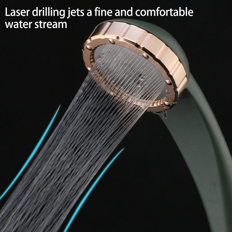 Zhang Ji New Turbocharged High Pressure Shower Head Water Saving