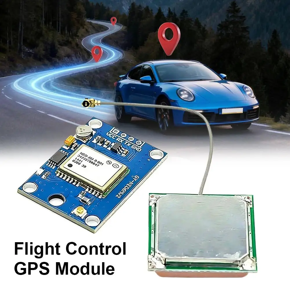 NEO-6M NEO-7M NEO-8M 비행 제어 GPS 모듈, 다용도 GPS 수신기 모듈, 세라믹 안테나 모듈 세라믹 칩