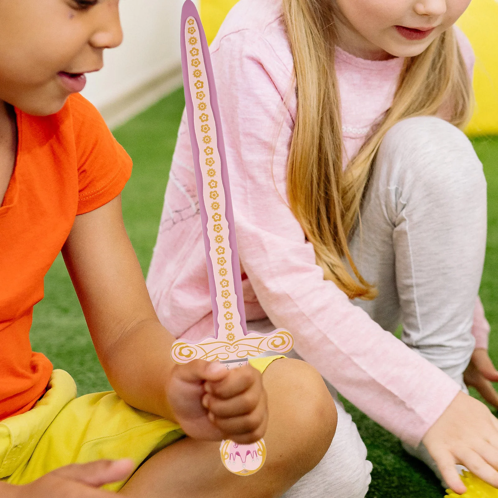 Foam Sword Toys for Cosplay Crown Kids Training Performance Swords Exercise Child