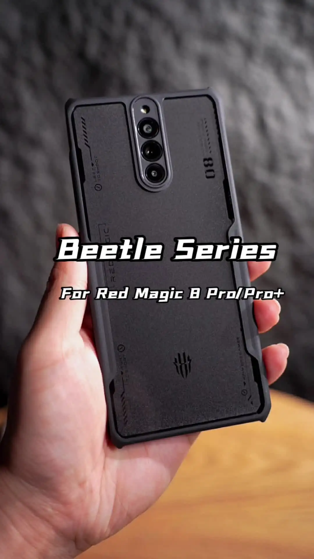 Xundd-Nubia redmagic用耐衝撃ケース 9 8s pro plus用保護ケース 透明