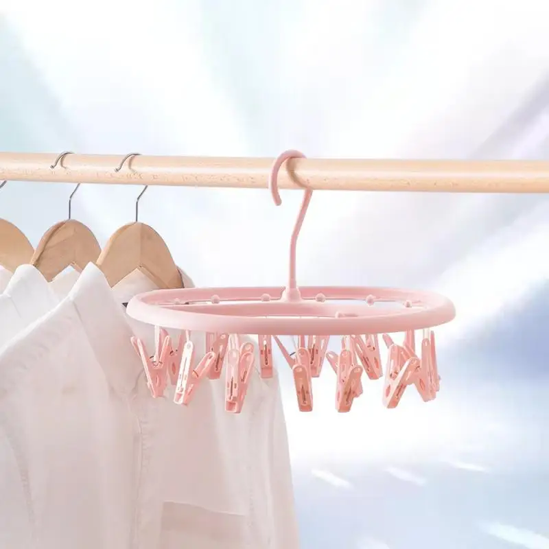 

CHAHUA Household Multifunctional Disc: The Ultimate Multi Clip Clothes Hanger for Organized Living