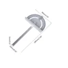 1 Pc Angle Ruler Mini Table Saw Circular Router Miter Gauge DIY T-slot Design Woodworking Machines Angle Ruler Measuring Tools 2