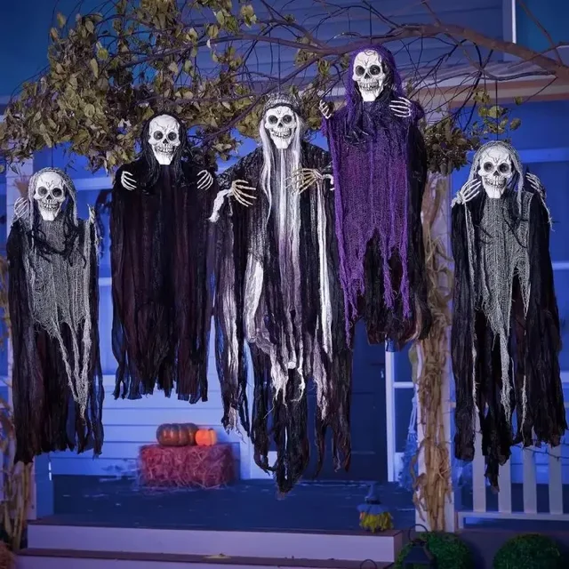 Hanging Halloween Skeleton Ghosts 5