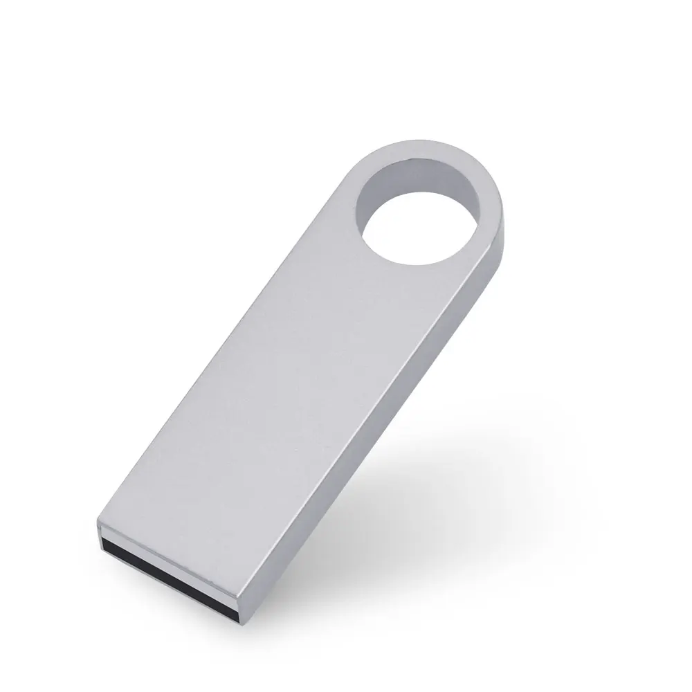 Waterproof Silver USB Flash Drive – Versatile Capacity Options – Perfect Gift