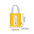 Lunch box thermal bag 1 (small yellow)
