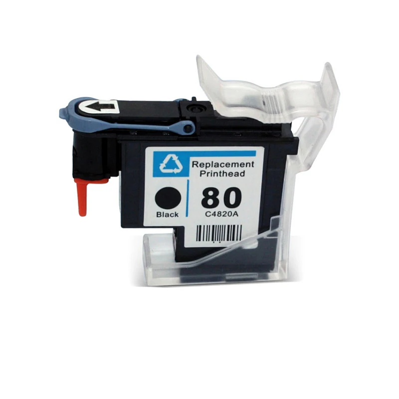 Htl Preto C4820a C4821a C4822a C4823a Cabeça de Impressão para hp 80 Designjet 1000 1050c 1055 Cartucho de Tinta Cabeça de Impressão para hp 80 Cartucho - Imagem 6