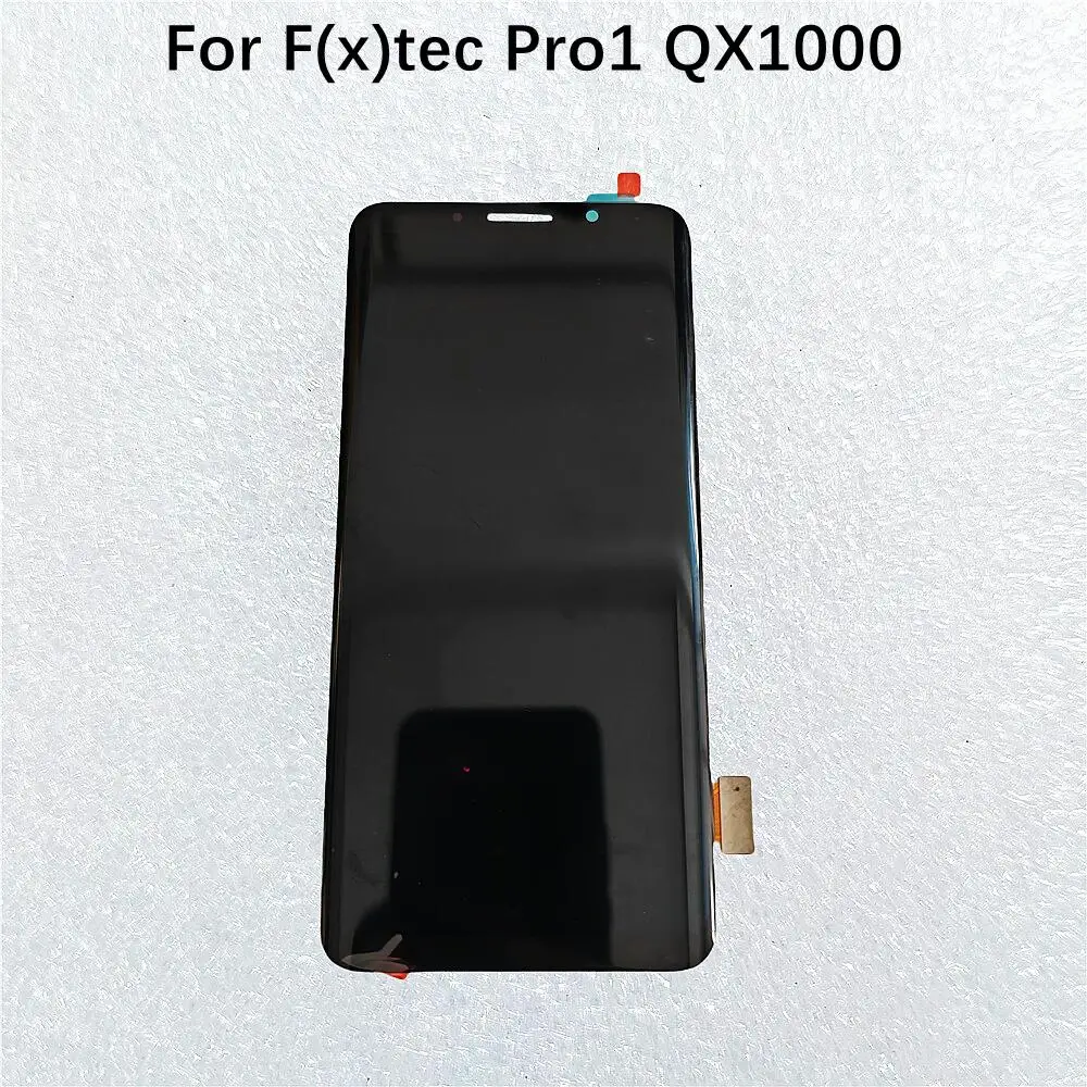 Para f (x) tec pro1 qx1000 display lcd sensor de tela toque digitador  assembléia substituir fxtec pro1 display tela toque - AliExpress