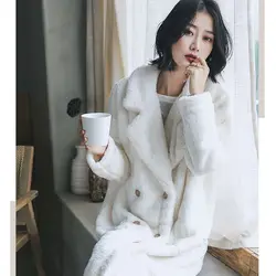 Autumn and Winter 2021 New Pajamas Female Coral Velvet Robe Bathrobe Plus Long Size Plus Velvet Long-sleeved Pajamas Female