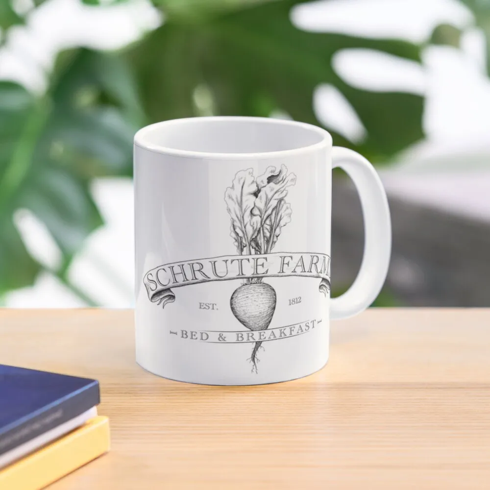 

Schrute Farms Coffee Mug Anime Cup Beer Cup