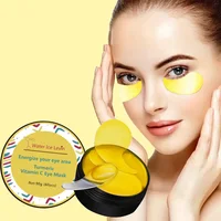 Turmeric vitamin C Eye Mask Anti Wrinkle Remove Dark Circle Eye Bags Puffiness Reduce Fine Line Firming Brightening Eye Patches 1
