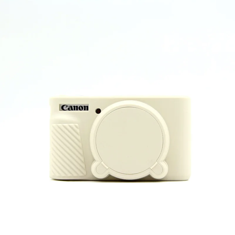 Premium Soft Silicone Camera Bag Skin - Durable Rubber Protective Case Cover for Point-and-Shoot Cameras