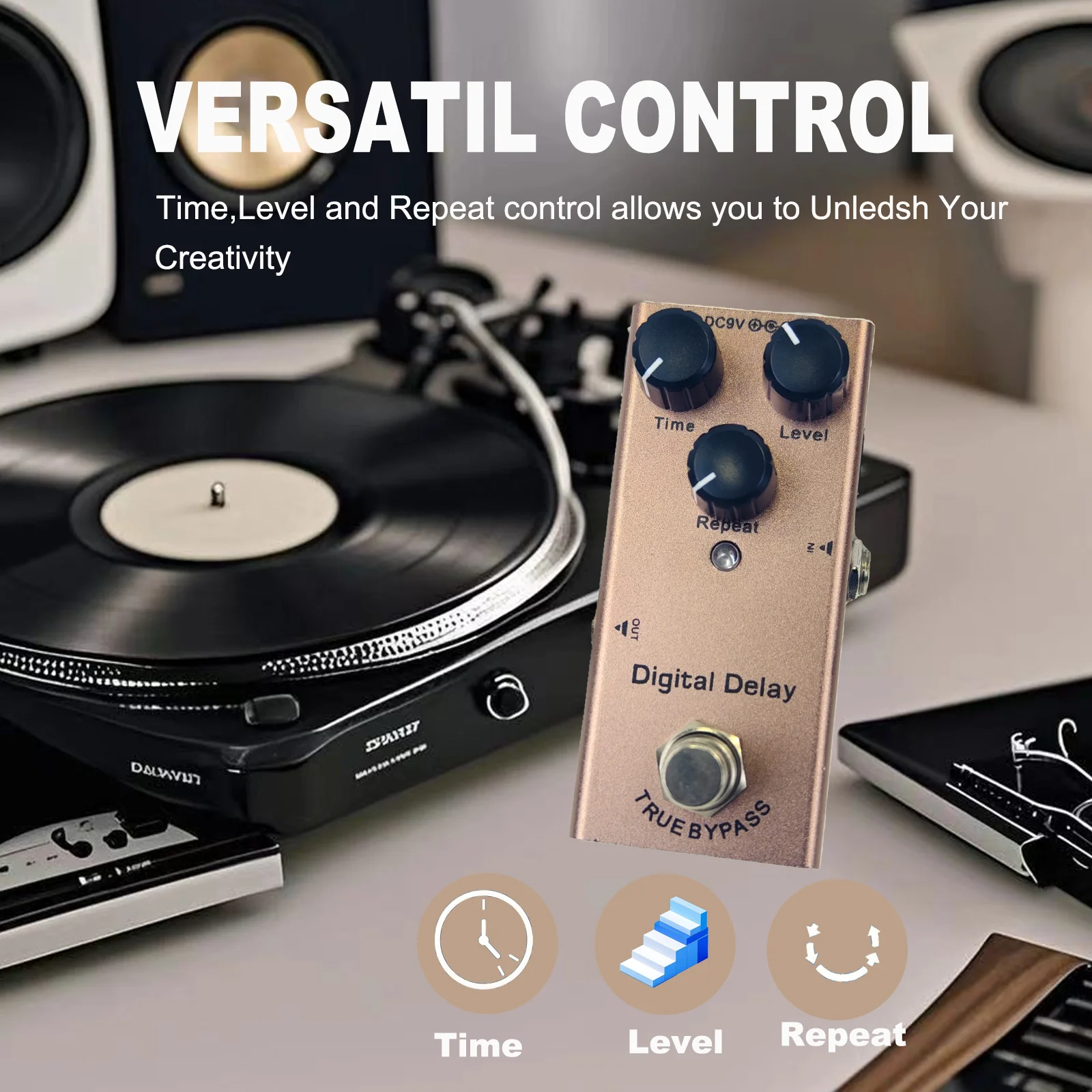 Mini Electric Guitar Effect Pedal Image 10