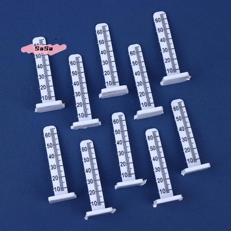 S-10Pcs 60mm 높이 레벨 스케일 시멘트 콘크리트 측정용 바닥 레벨 페그 셀프 레벨링 핀 건설 도구