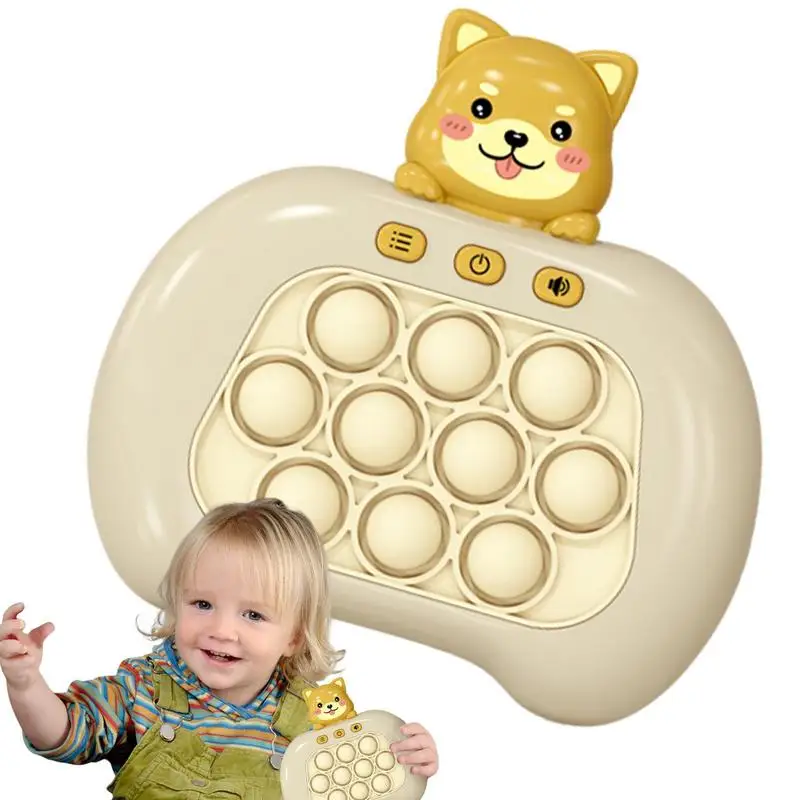 

Bubble Pop Toy Electronic Bubble Pop Light Up Toy Bubble Pop Game Push Up Relaxing Toy Birthday Gifts Kids Pop Game