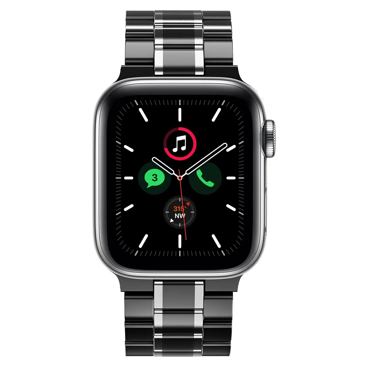 

Link Bracelet Strap for Apple Watch band 45mm 41mm 42mm 38mm 44mm 40mm Stainless Steel Iwatch Series 7 6 5 4 3 aple Accessories