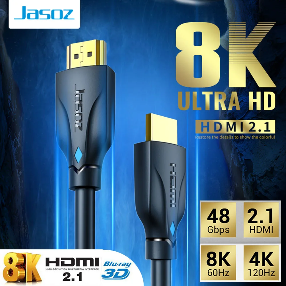 Ultra-High-Speed 8K HDMI Cable - Premium Quality, Multiple Lengths Available