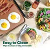 Electric Ceramic Titanium Frying Pan, Fry 15 Eggs at a Time, Easy to Clean, 12" x 22" 3