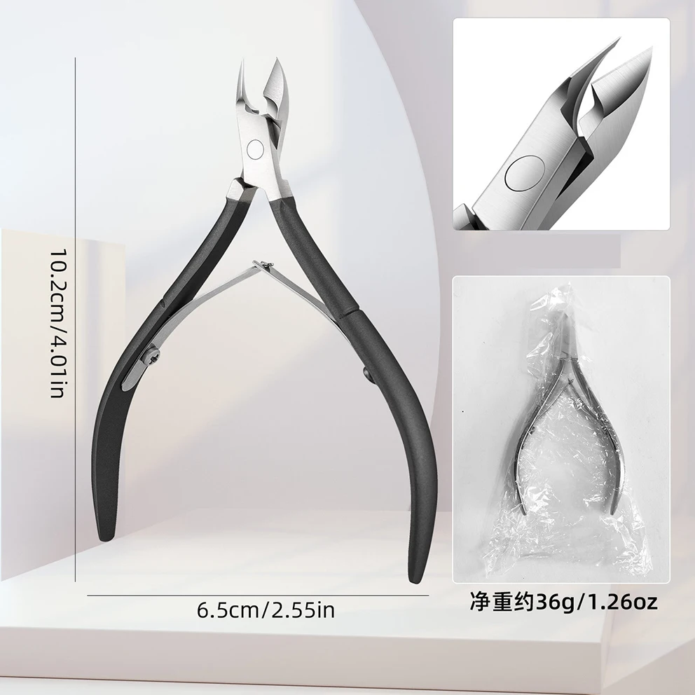 네일 아트 큐티클 니퍼, 네일 아트 큐티클 니퍼, 엣지 커터, 매니큐어 가위, 플라이어 도구, 페디큐어 각질 제거기, 1 개
