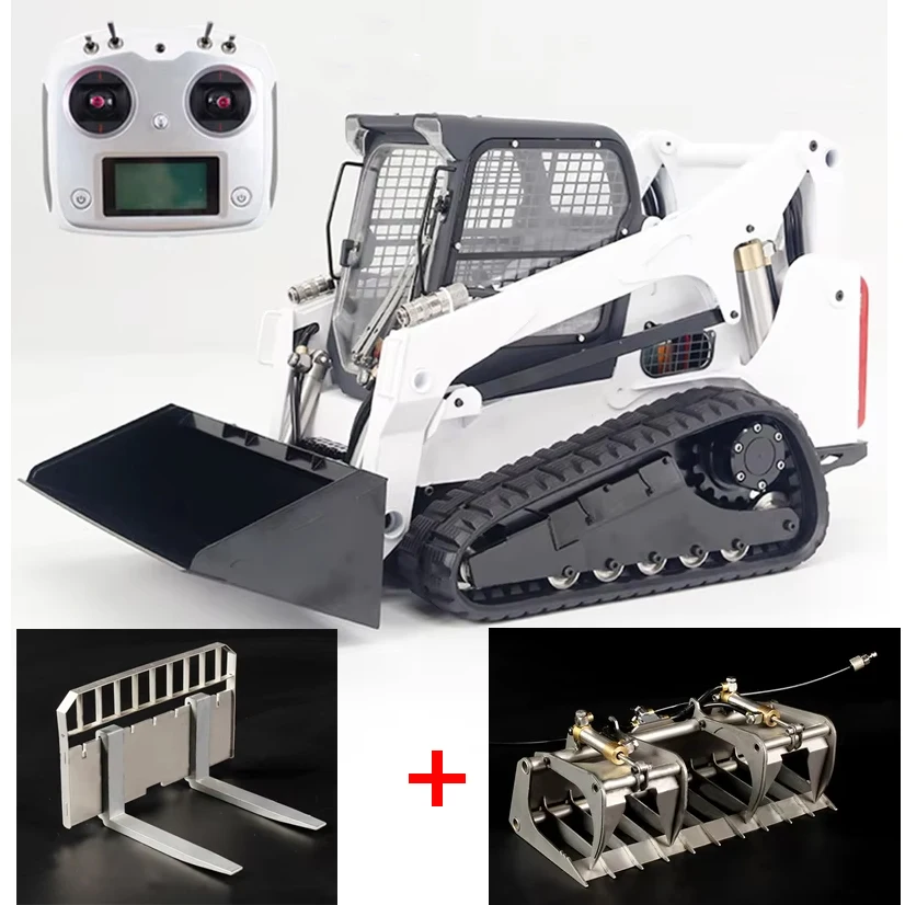 SM770 スキッドステアローダー 1/14 油圧 RC ローダークローラーボブ