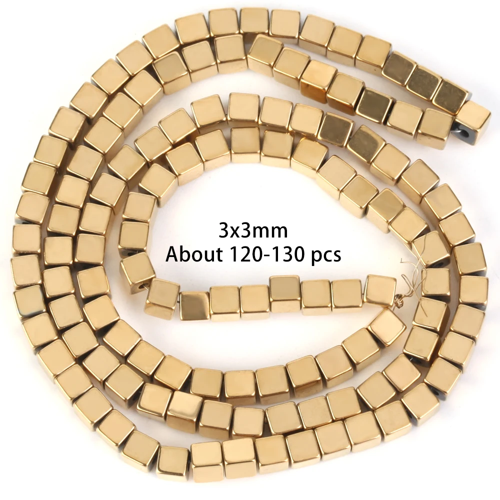 AAA+ Retention Farbe vergoldet natürliche Hämatit Stein Perlen Herz Stern geometrische Form Perlen für Schmuckherstellung DIY Armband – Detail 9