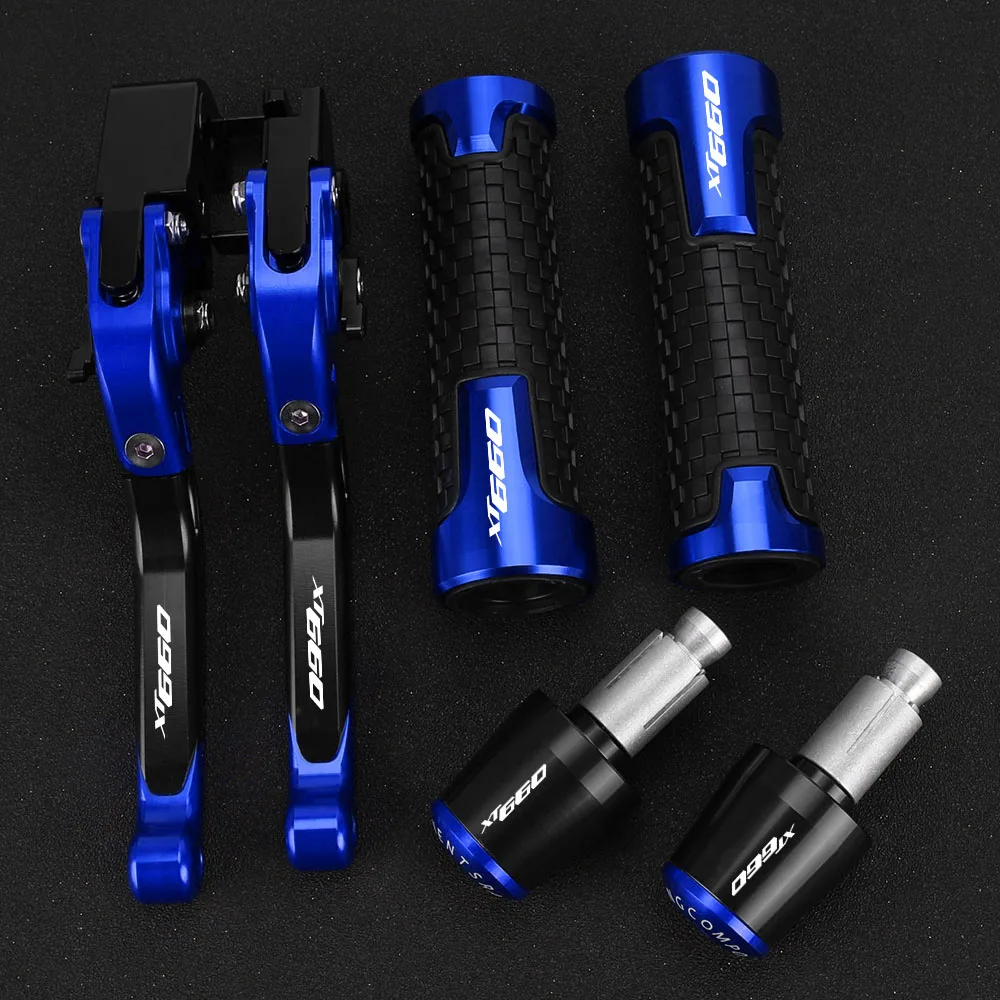 

Motorcycle For YAMAHA XT660 XT660R XT660X Tenere XT 660 2004-2017 2016 Adjustable Brake Clutch Levers & Handle Handlebar grips