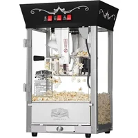 Matinee Popcorn Machine - 8oz Popper with Stainless-Steel Kettle, Reject Kernel Tray, Warming Light, and Accessories by Great 1