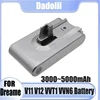 For Dreame V11 V11SE V12 VVT1 VVN6 VVA1 Wireless Vacuum Cleaner 5000mAh Battery Pack Replacement 1