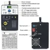 185A 3-in-1 Welding Machine Gas/Gasless Multi-Function Welder Steel Stainless Titanium Copper Flux MIG Solid Wire Stick Welding 4