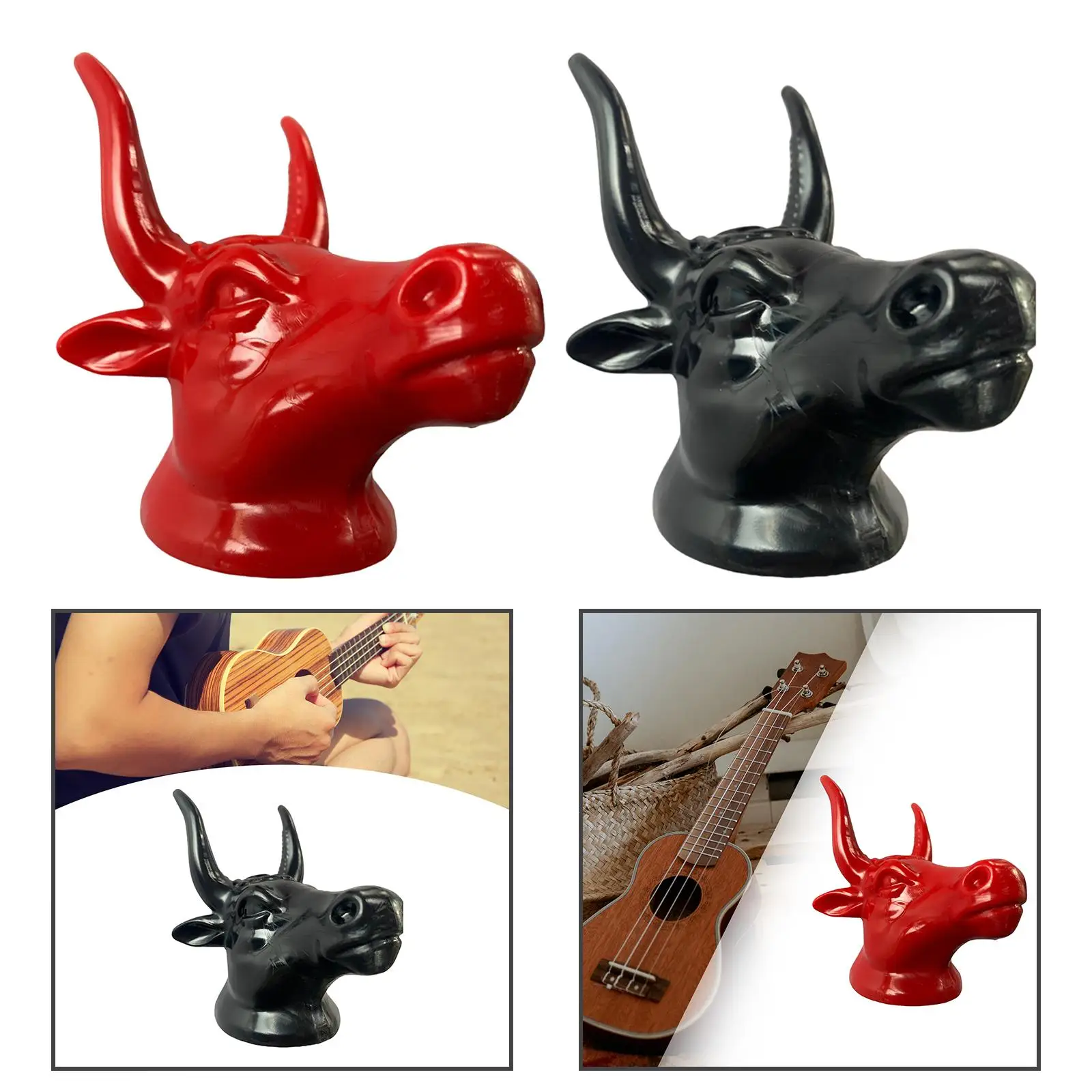 Bull Head Guitar Hanger Multipurpose Display Ukulele Violin Bracket for Ukulele