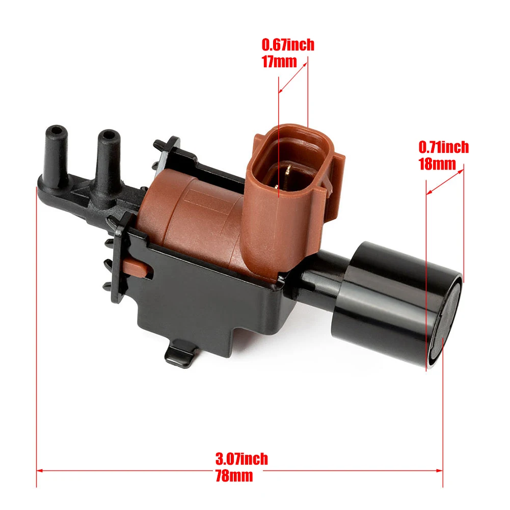 DADAPIDAN 1 unids 90910-12259 válvula de purga de vapor de purga solenoide compatible con Lexus RX330 RX400h Scion tC Toyota Highlan- der