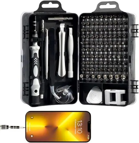 PRECISION SCREWDRIVER SET SCREWDRIVER BITS 115in1 magnetic screwdrivers