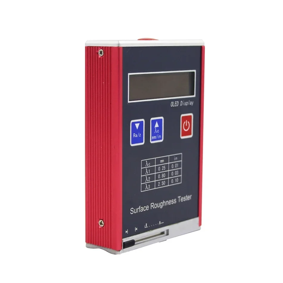 Surface Roughness Tester High Accuracy Surface Roughness Tester Meter Measurement Ra 0.05~10.0, Rz 0.1~50, Pocket-sized