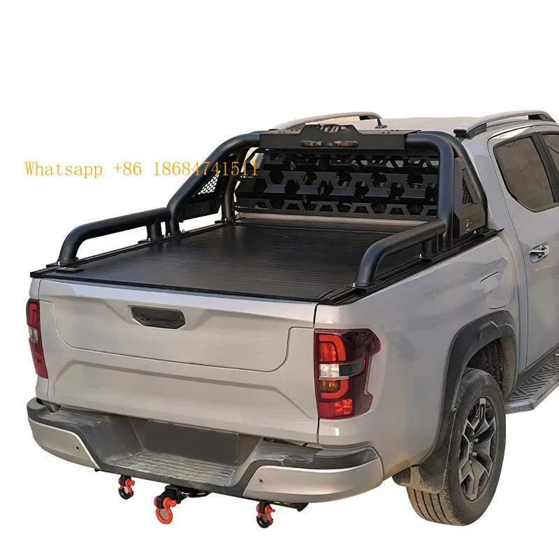 고강도 탄소강 스포츠 스텝 바 메탈 롤 케이지 4x4 픽업 트럭 베드