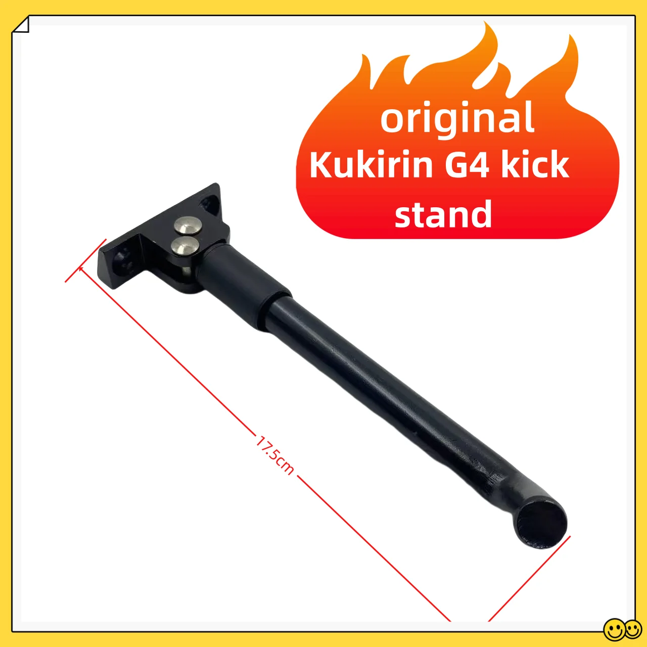 Original Kickstand For KUGOO Kukirin G4 scooter kick Stand Electric Scooter Support Foot Stand Replacement Parts ﻿