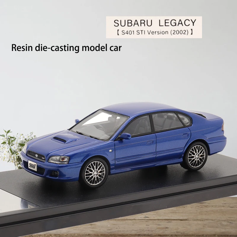 【希少】Hi-Story SUBARU LEGACY S401 Hi-Story Brand 1/43 Resin Car Model Legacy S401 STI Version