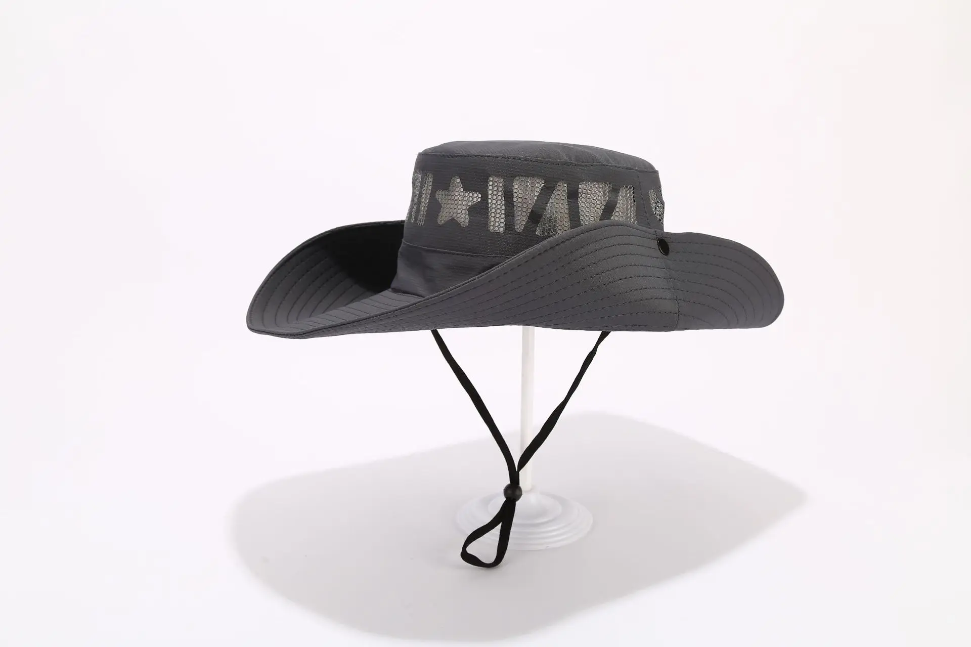 Vânzare fierbinte de vară bărbați pescar capac în aer liber parasolar pălărie de pescuit masculin mare bor larg respirabil subțire protecție solară alpinism_voghion.com