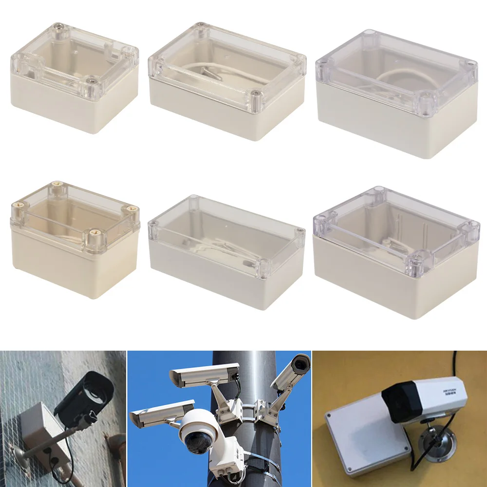 Electrical Box Electrical Distribution Box Electronic Enclosure Case Electrical Junction Box Waterproof Plastic Junction Box