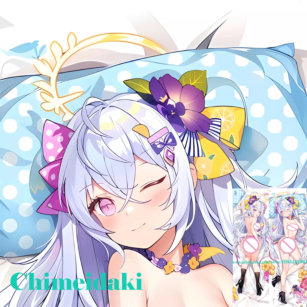 

Blue Archive Shirasu Azusa Cosplay Dakimakura Pillowcase Game Throw Cushion Cover Bed Decor Gift