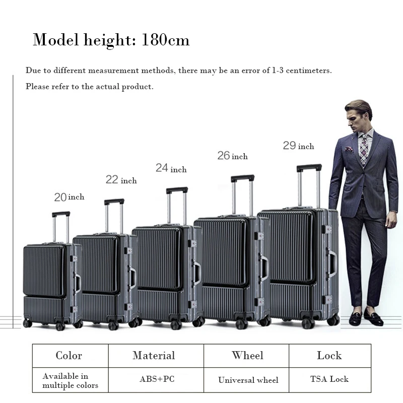 Sf63546155a9b4373823820c13b997b1aA Large-capacity Suitcase Password Box Luggage Travel Men's Universal Wheel Trolley Gift Bag Student School Trunk Mallzona
