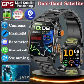 Military GPS Rugged Smartwatch 1