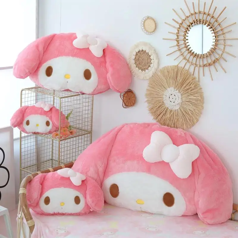 My Melody Plush Soft Toy Big Size Hug Pillow Comfortable Back Cushion Lovely Plushies Sofa Decorative Pillow Gift