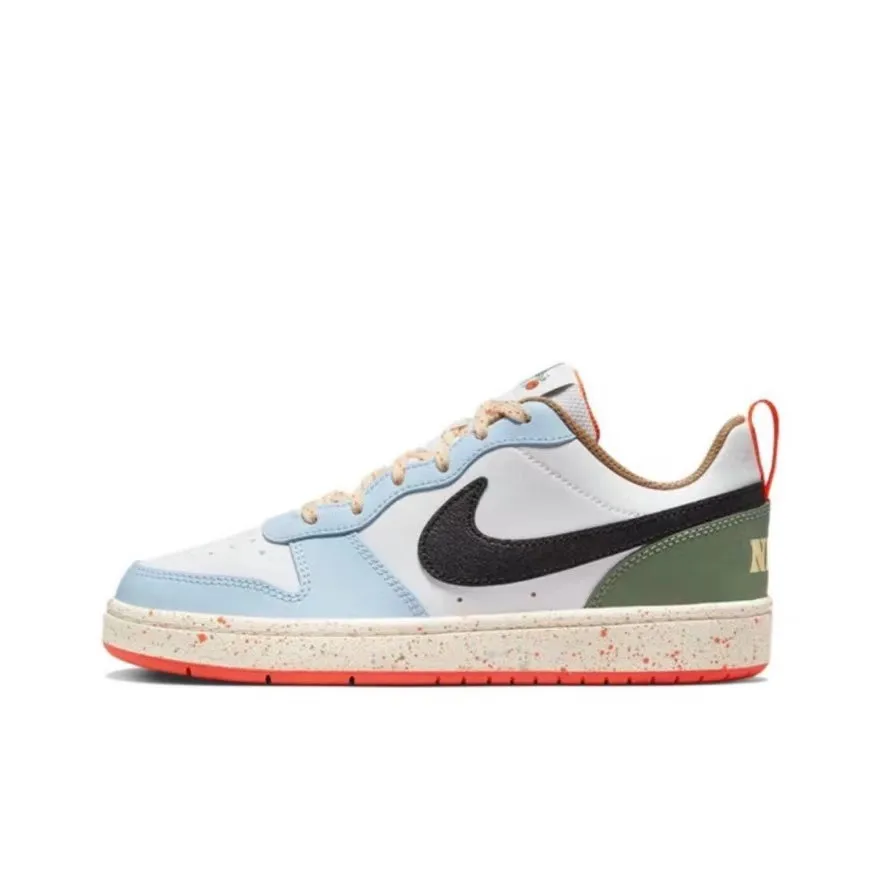 Nike Court Borough Low2 Women's Sports Board Shoes Low Cut Casual Wear-resistant