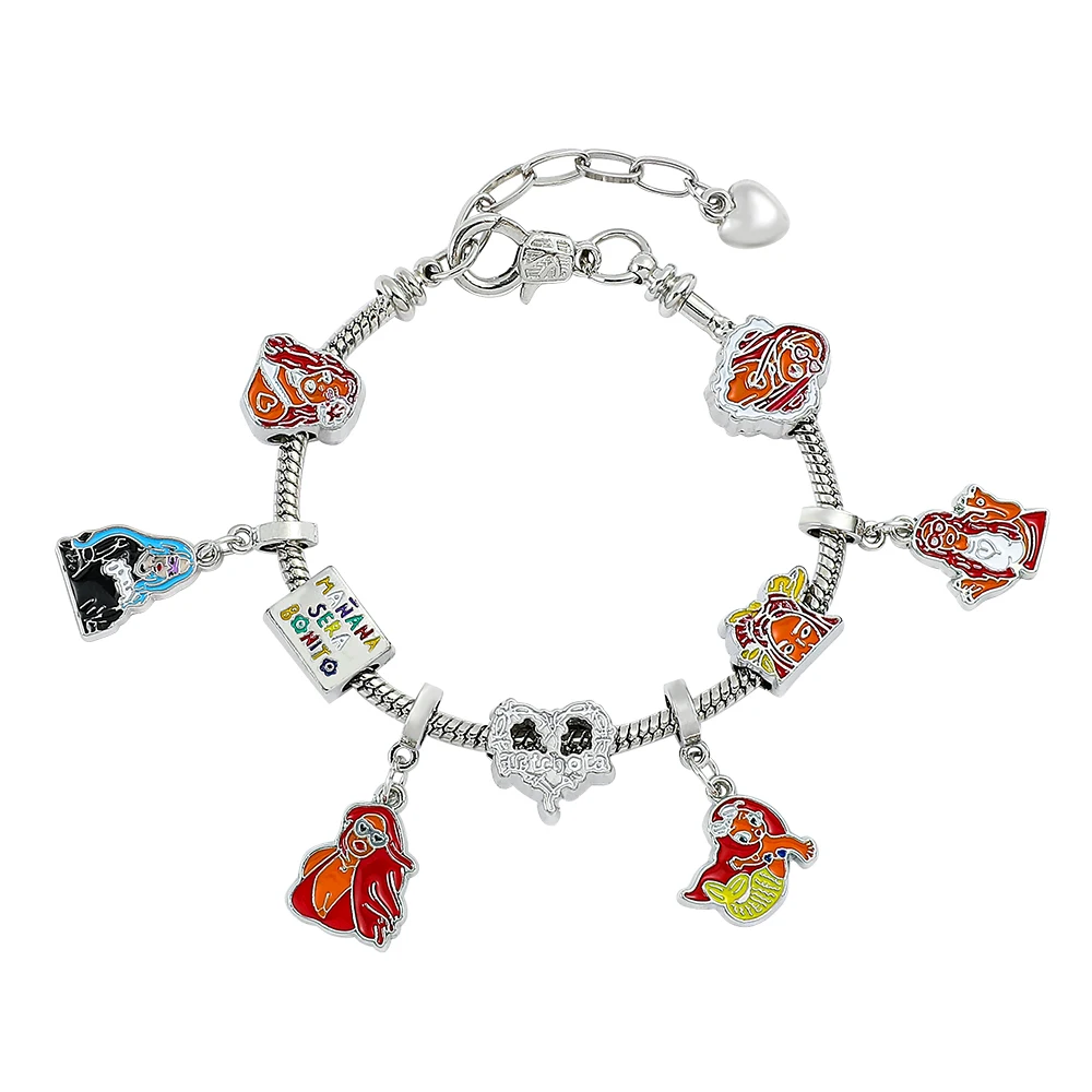 Hello Kitty Bracelets for Kids Kawaii Cute Sanrio Bangle Charms Kt