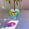 Suncatcher Heart Pendant Rainbow Crystal Window Hanging Prism Home Decoration Lovers Valentine's Day Gifts 3